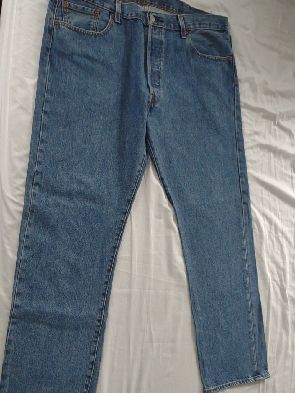 Levi's Straight Fit 501 Light Blue Men's Jeans